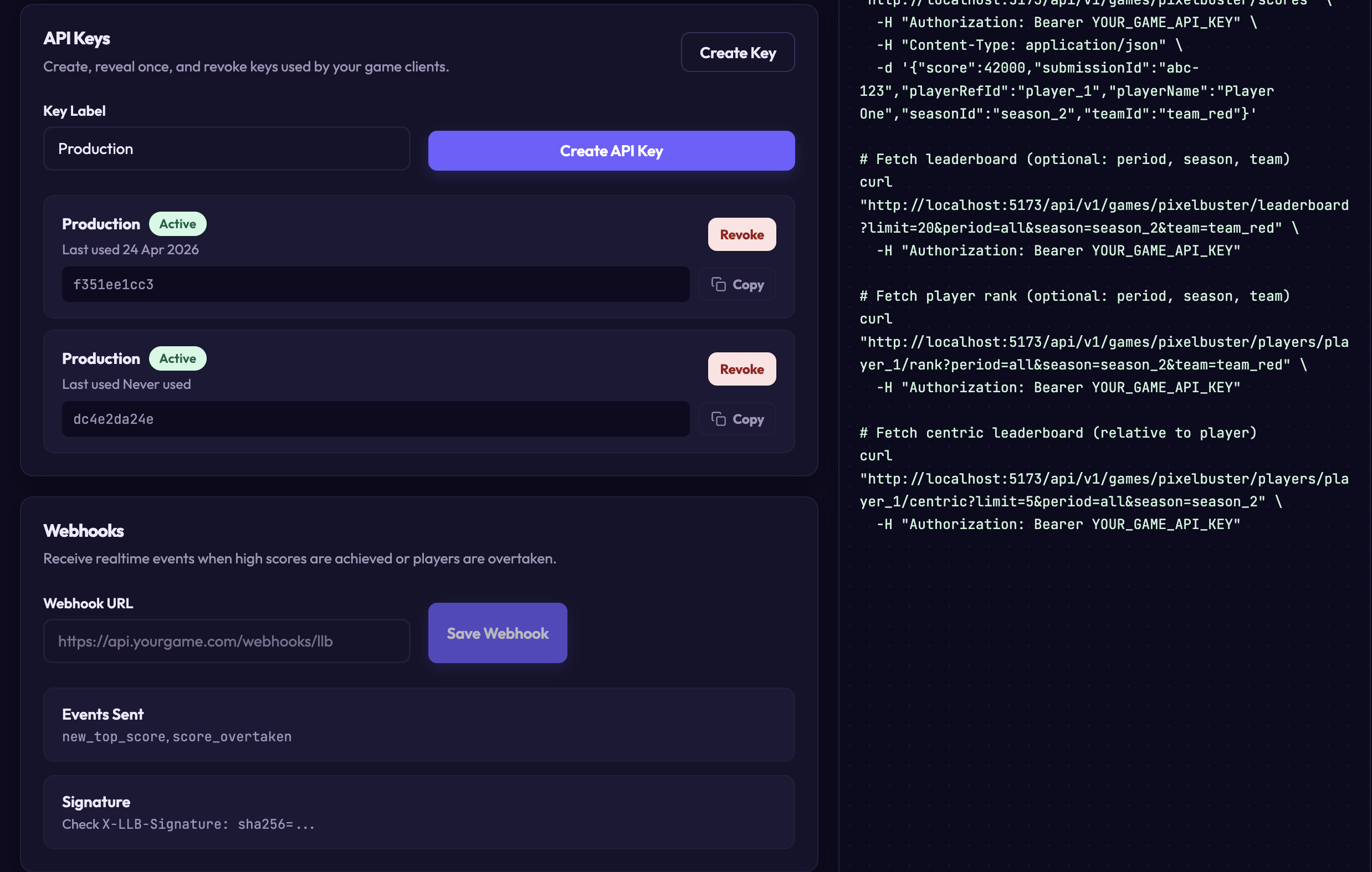 Webhooks